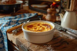 Comment réussir une crème aux œufs au four au bain-marie ?