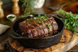 Comment réussir une recette de paleron en cocotte en fonte ?