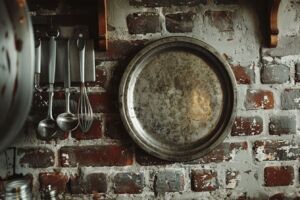 Plaque métal déco industrielle : le secret d&rsquo;une cuisine tendance