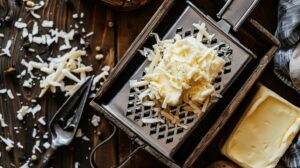 Râpe à fromage : l&rsquo;astuce beurre congelé qui change tout