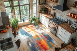 Tapis vinyle cuisine : comment choisir le revêtement parfait ?