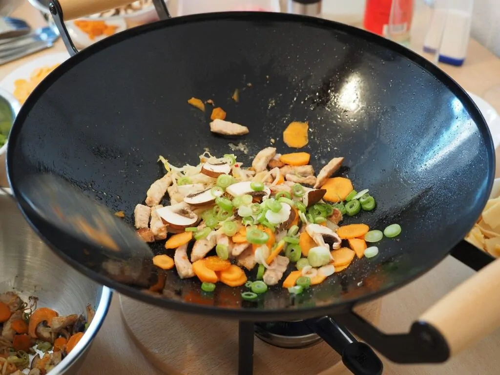 meilleur wok inox