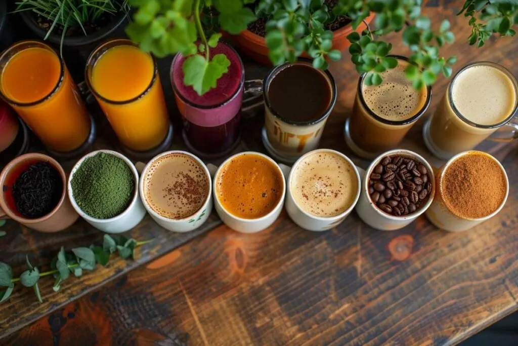 7 alternatives au café