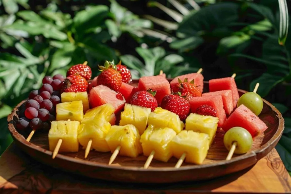 Brochettes de fruits frais : que mettre ?