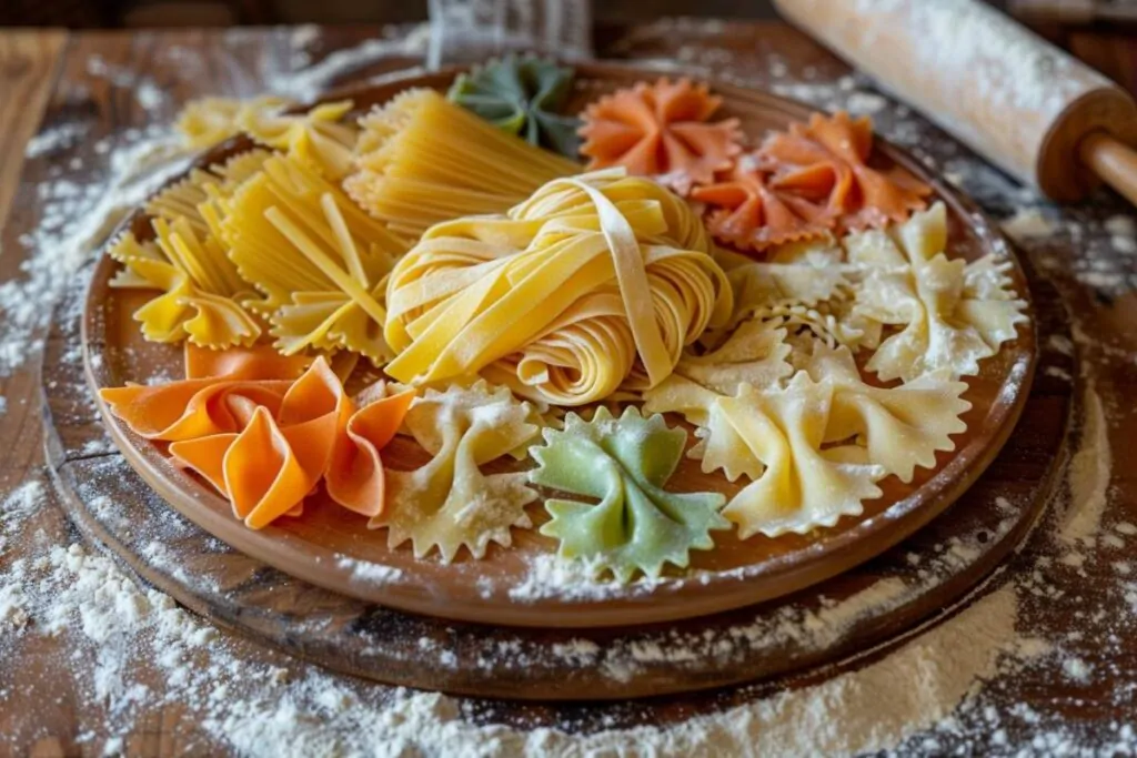 Les différents types de pâtes