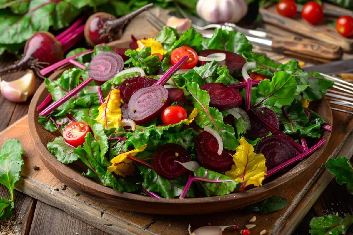 Poêlée de blettes multicolores : ma recette