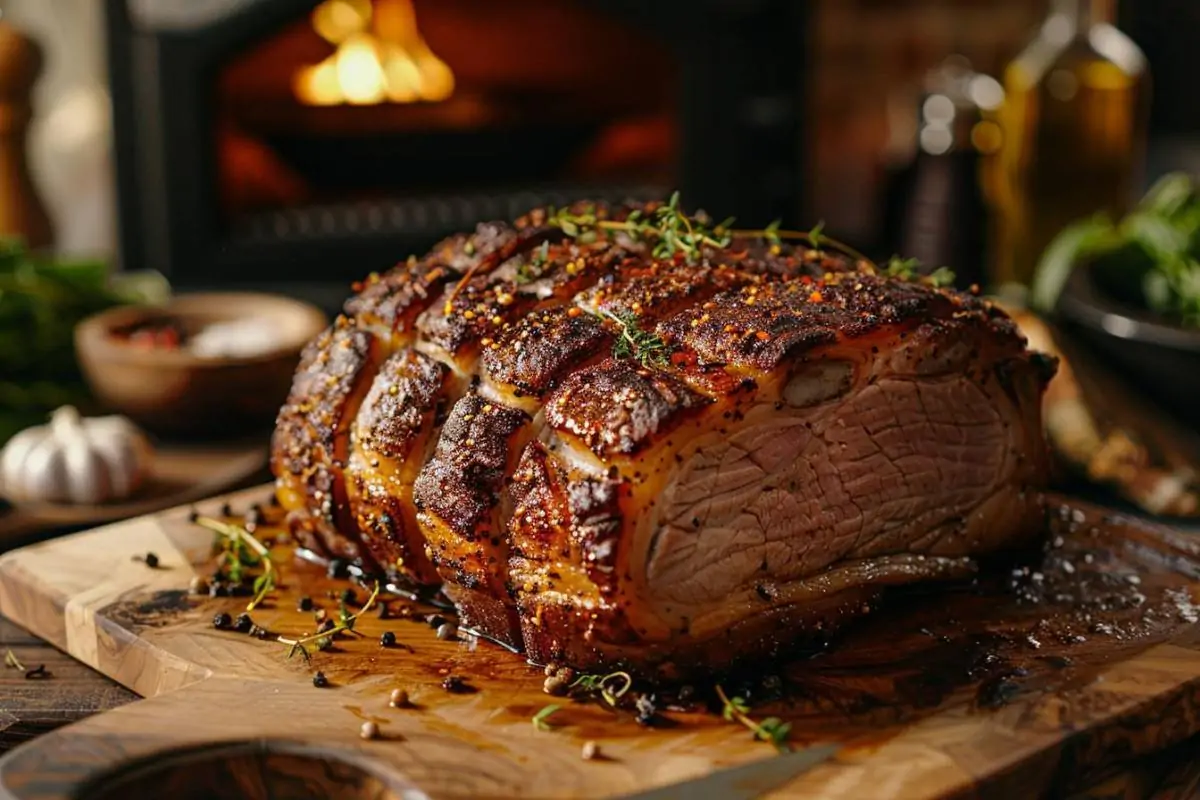 Rôti de veau, cuisson basse température