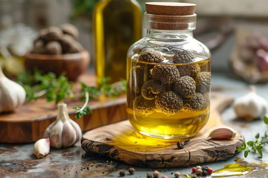 Comment conserver des truffes dans l’huile ?