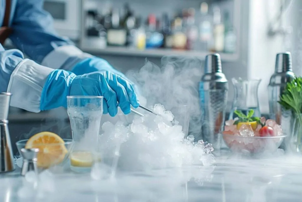 Comment faire sa propre glace carbonique à la maison pour les cocktails ?