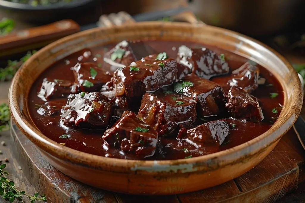 Boeuf bourguignon recette de grand-mère : un plat authentique et réconfortant