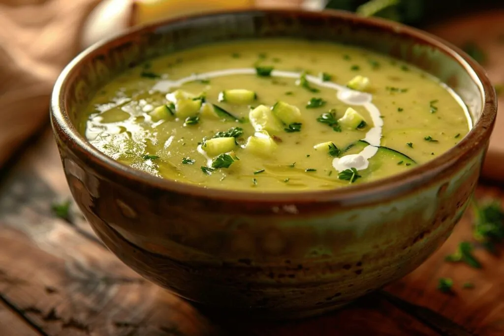 Velouté de courgettes Thermomix : une recette simple et savoureuse
