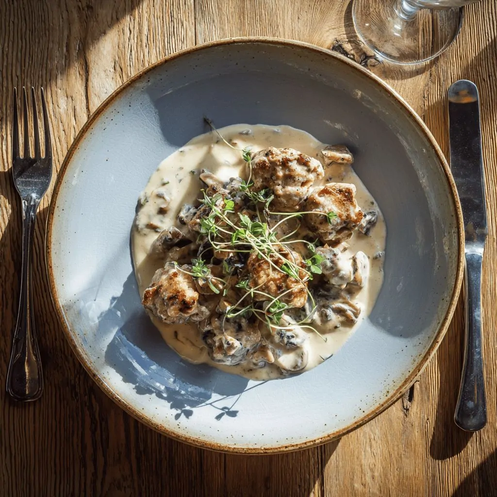 Comment réussir des ris de veau à la crème et aux champignons ?
