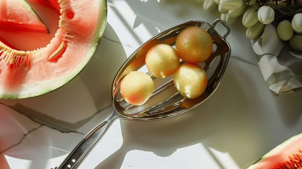 Cuillère à melon : l’accessoire qui transforme vos présentations
