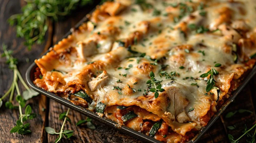 Lasagne poulet courgette : la recette qui cartonne à chaque repas