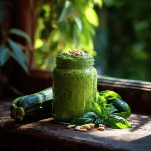 Pesto de courgettes : la recette verte qui surprend tout le monde