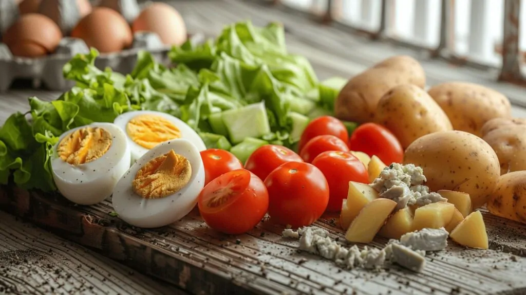Salade thon pomme de terre œuf tomate : la recette qui sauve