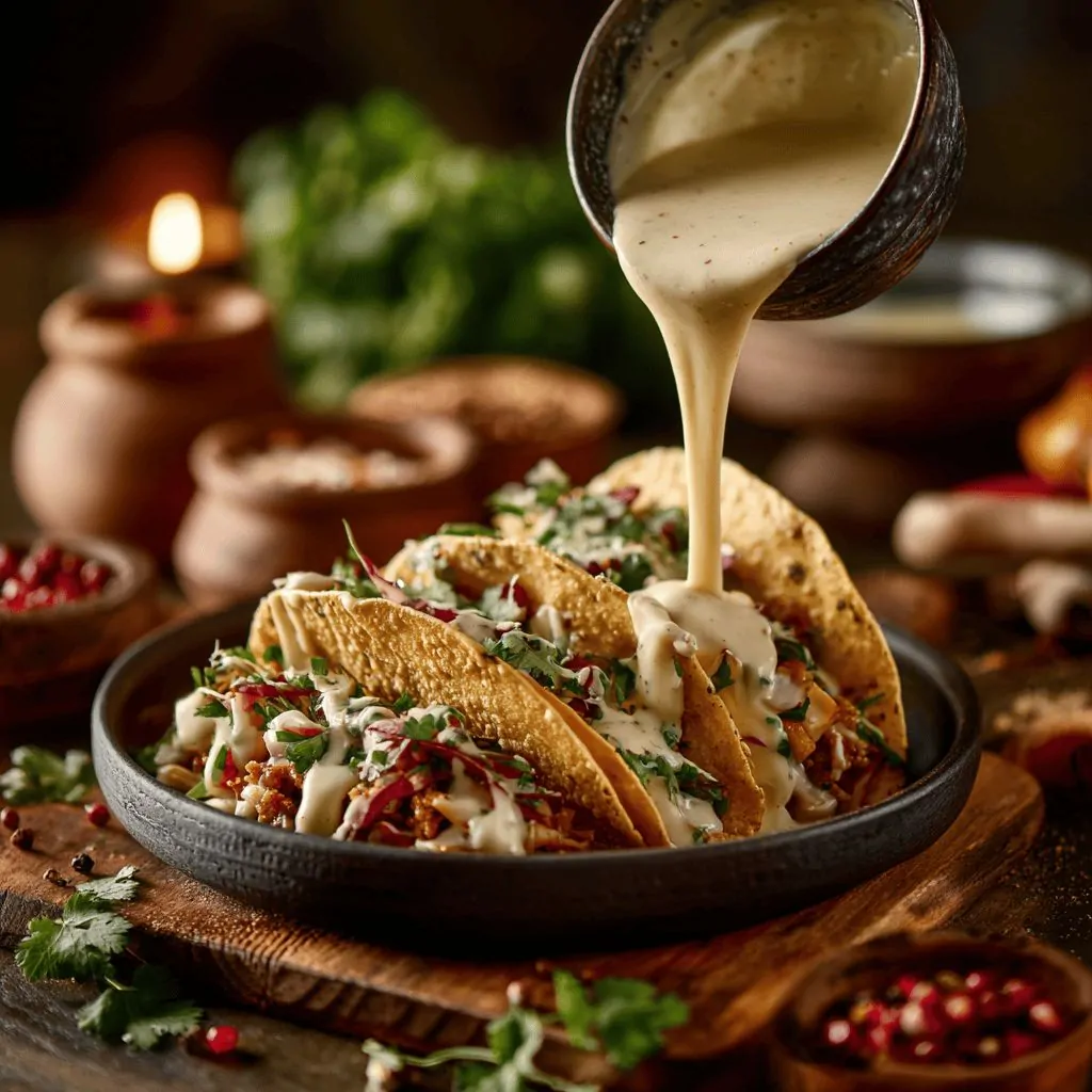 Sauce fromagère tacos : la recette qui révolutionne vos soirées