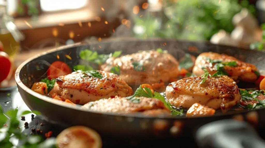 Temps de cuisson paupiette de poulet à la poêle : le secret des pros