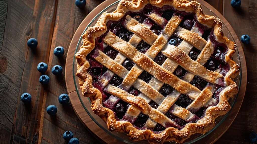 Tourte aux myrtilles : la recette qui émeut à tous les coups