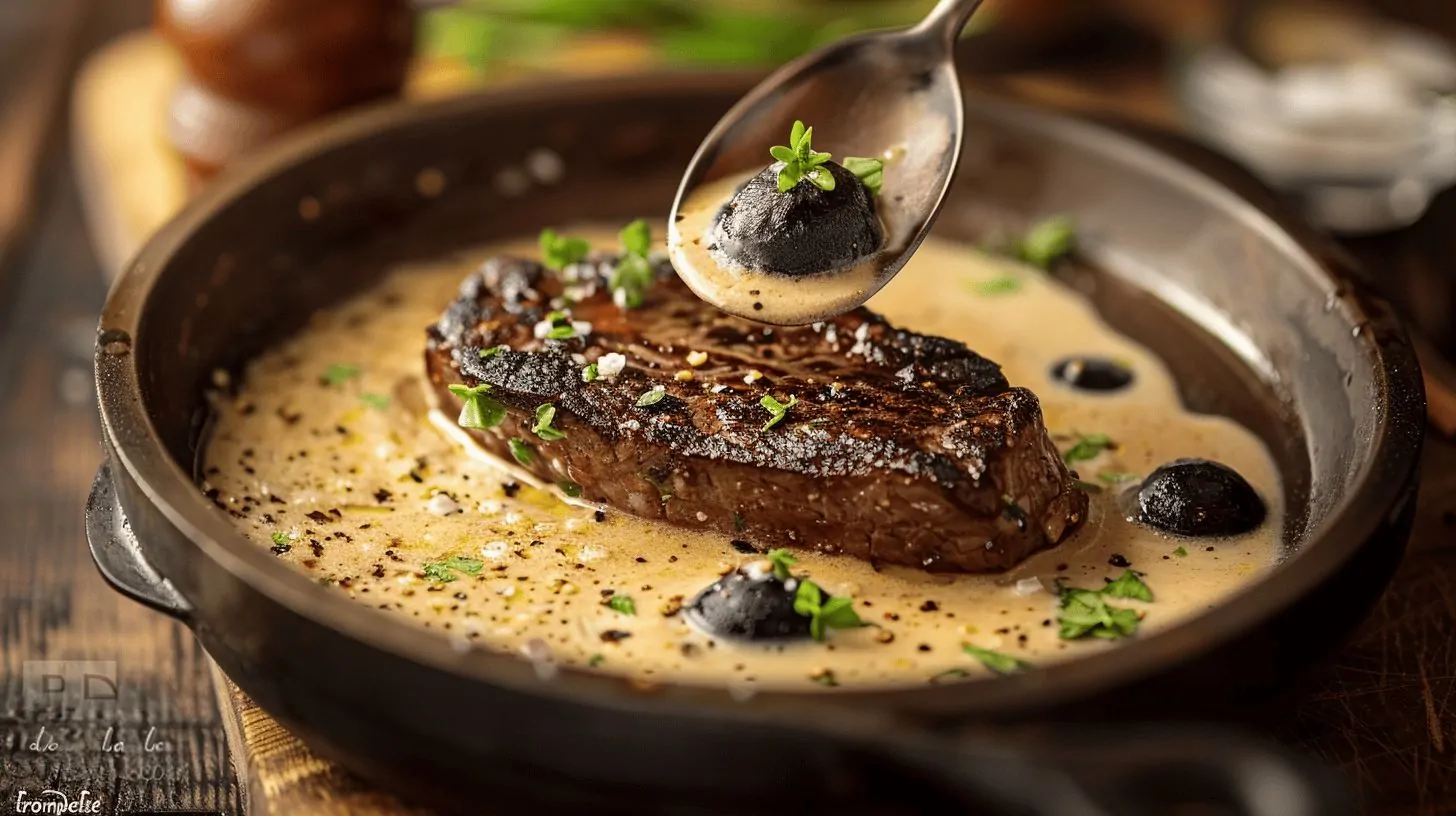 Trompettes de la mort à la crème : sauce forestière facile