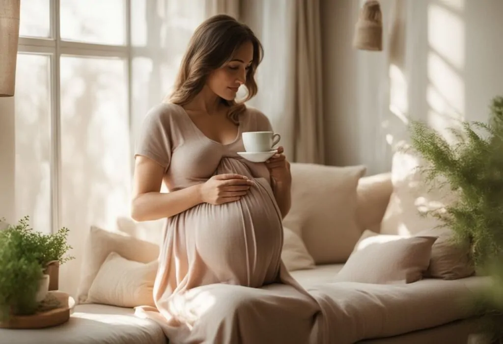 Thé femme enceinte