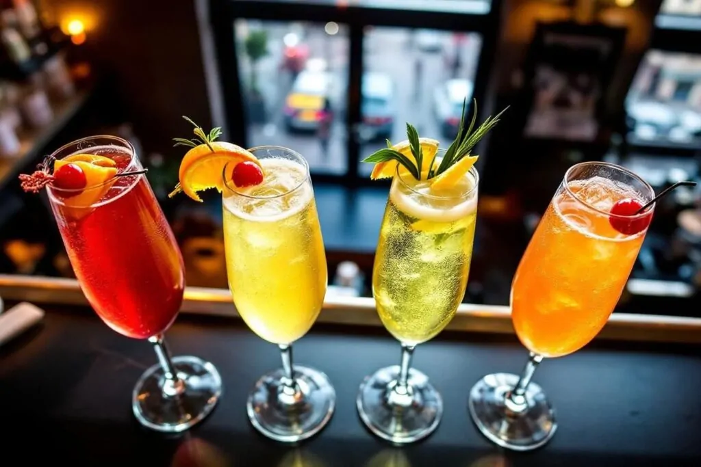 Cocktails au champagne : 4 recettes techniques pour sublimer vos bulles