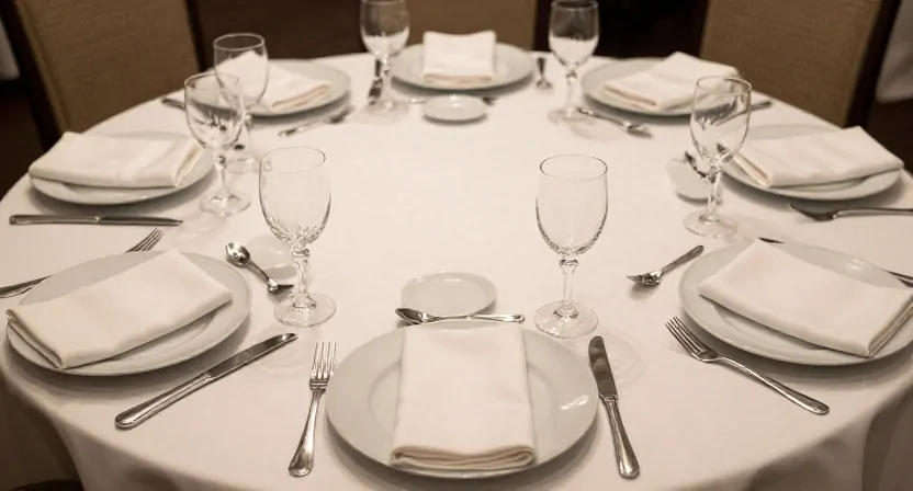 Service de table 8 personnes