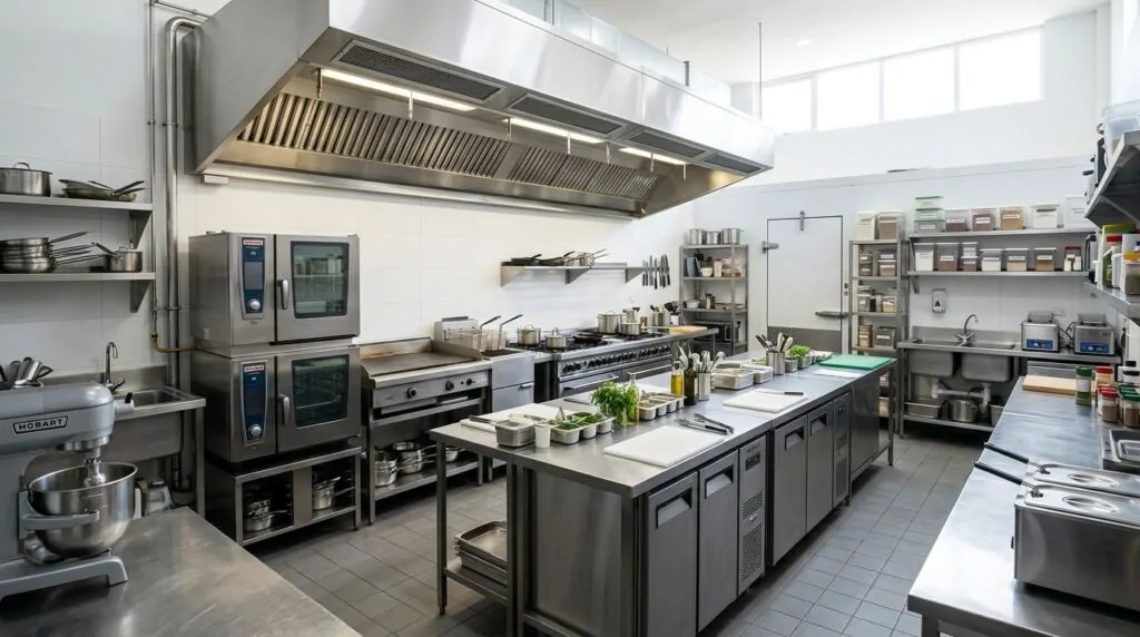 Aménagement cuisine professionnelle : checklist du matériel