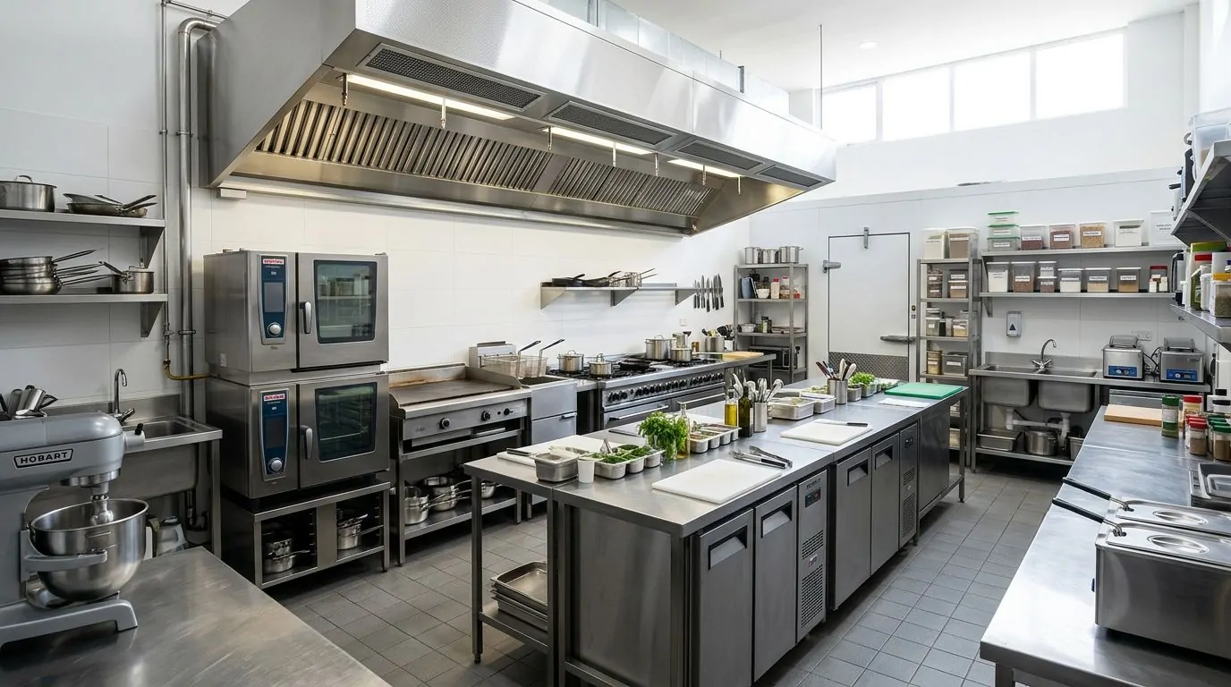 Aménagement cuisine professionnelle : checklist du matériel